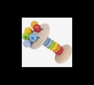 Goki Greiflinge Elastik Stielrassel Regenbogen