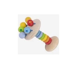 Goki Greiflinge Elastik Stielrassel Regenbogen