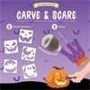 Legami Halloween Pumkin-Carving Kit-Carve & Scare