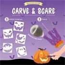 Legami Halloween Pumkin-Carving Kit-Carve & Scare