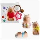 TRENDHAUS Schlüsselanhänger Squishy Capybara sort.