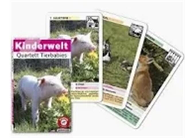 Piatnik Deutschland Quartett Tierbabys