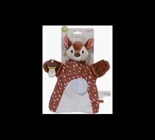 Nici Schmusetuch Handpuppe Rehkitz 2in1 26x25cm
