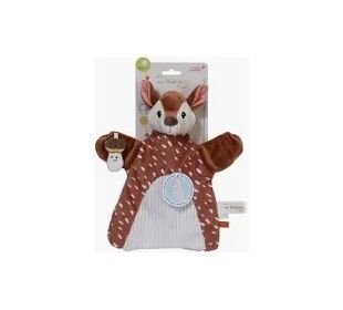 Nici Schmusetuch Handpuppe Rehkitz 2in1 26x25cm
