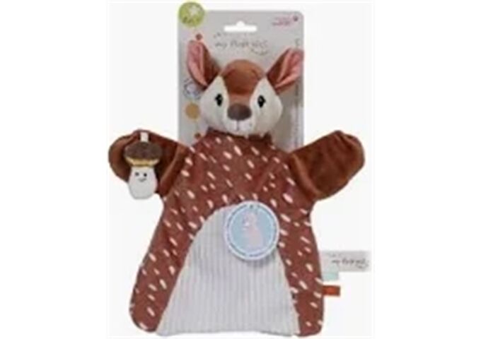 Nici Schmusetuch Handpuppe Rehkitz 2in1 26x25cm