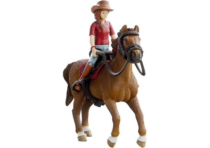 Schleich HORSE CLUB Hannah & Cayenne