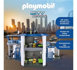 Playmobil Polizei-Kommandozentrale