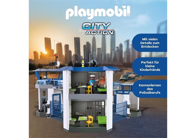 Playmobil Polizei-Kommandozentrale