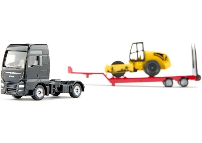 Siku SIKU MAN Lkw mit Stra enwalze