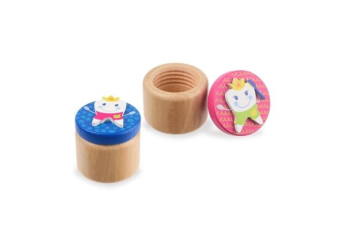 TRENDHAUS Milchzahndose Zahnfee sortiert