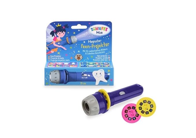 TRENDHAUS Taschenlampe Zahnfee Projektor