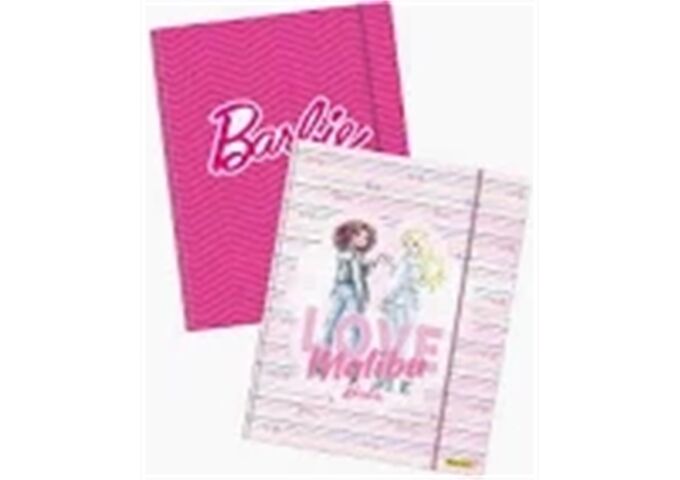 ONLINE Gummizugmappe Barbie sortiert