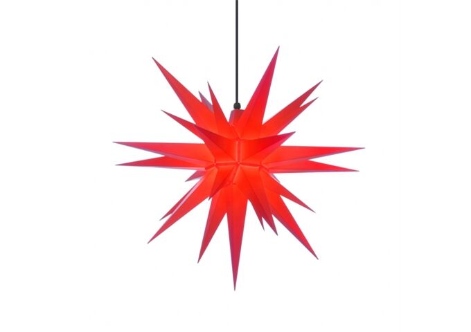 Herrnhuter Sterne Stern A7 gelb/rot 68cm Kunststoff Außen/Innen