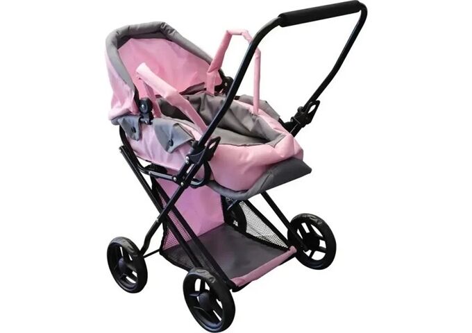  AM Puppenwagen Rosy mit Ablagekor