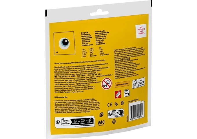 LEGO® Creator Orange Katze Gwp/Recr.