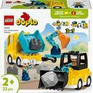 LEGO® Duplo Baufahrzeuge - 3-In-1-Set