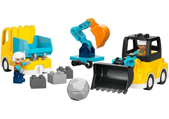 LEGO® Duplo Baufahrzeuge - 3-In-1-Set