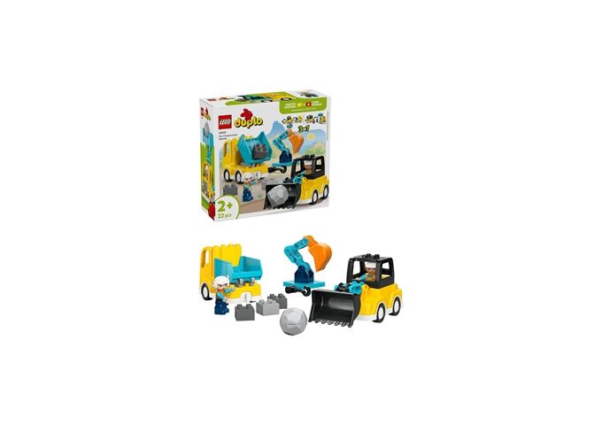 LEGO® Duplo Baufahrzeuge - 3-In-1-Set