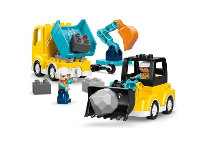 LEGO® Duplo Baufahrzeuge - 3-In-1-Set