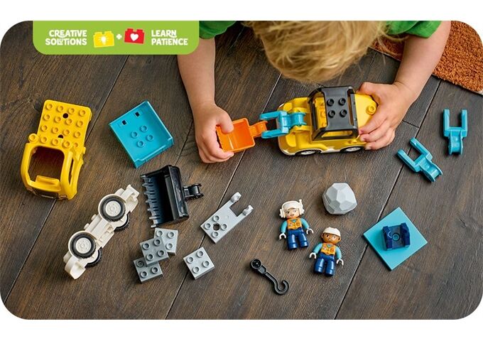 LEGO® Duplo Baufahrzeuge - 3-In-1-Set