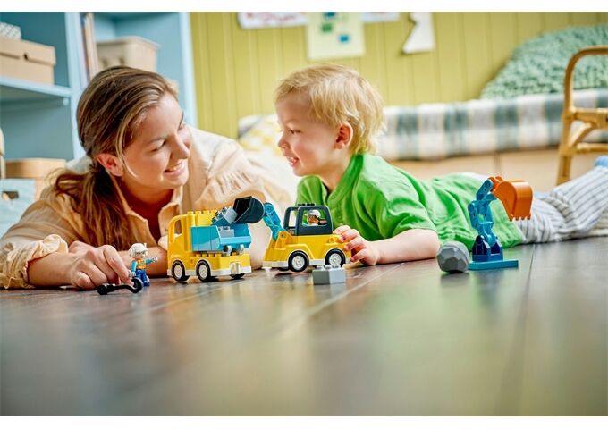 LEGO® Duplo Baufahrzeuge - 3-In-1-Set