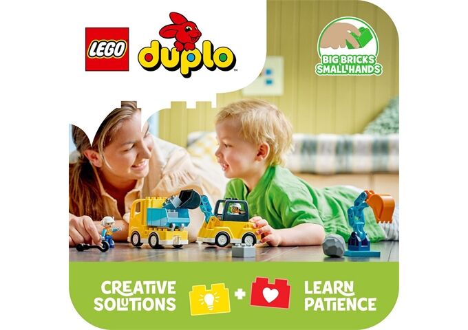 LEGO® Duplo Baufahrzeuge - 3-In-1-Set