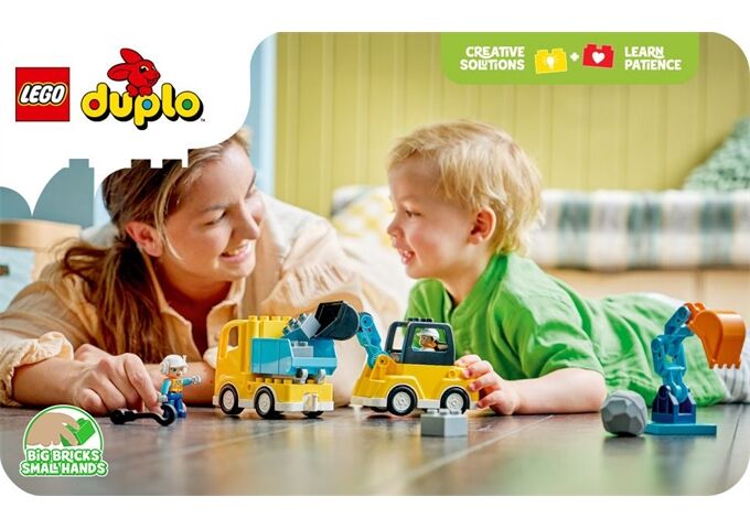 LEGO® Duplo Baufahrzeuge - 3-In-1-Set