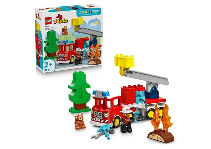 LEGO® Duplo Löschauto Mit Schlauch Und Feuerwe