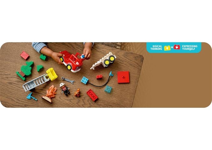 LEGO® Duplo Löschauto Mit Schlauch Und Feuerwe