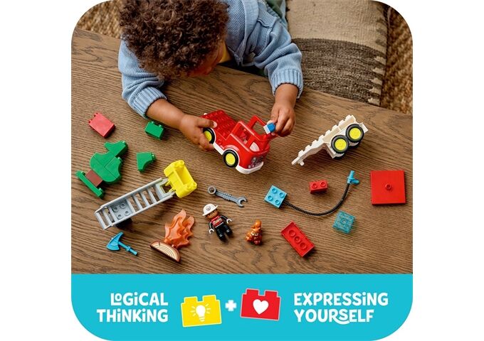 LEGO® Duplo Löschauto Mit Schlauch Und Feuerwe