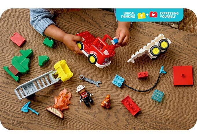 LEGO® Duplo Löschauto Mit Schlauch Und Feuerwe