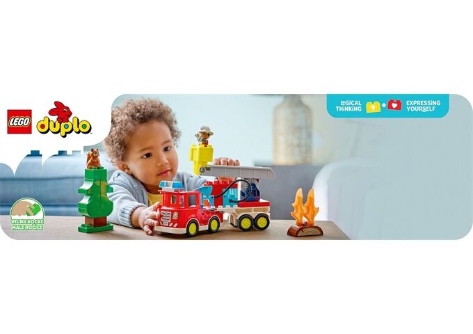 LEGO® Duplo Löschauto Mit Schlauch Und Feuerwe