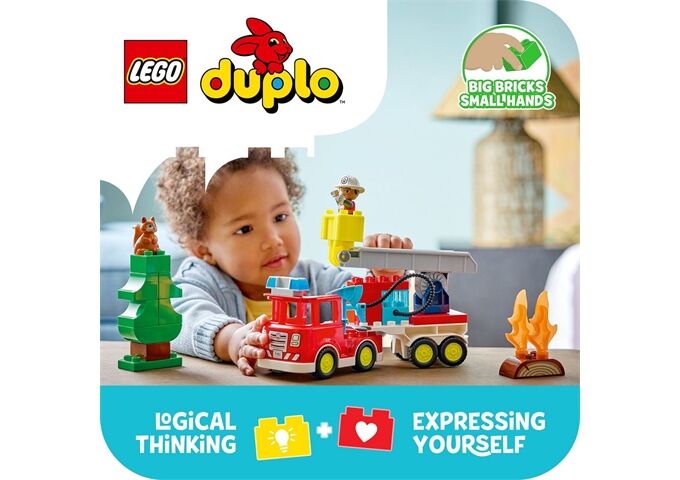 LEGO® Duplo Löschauto Mit Schlauch Und Feuerwe