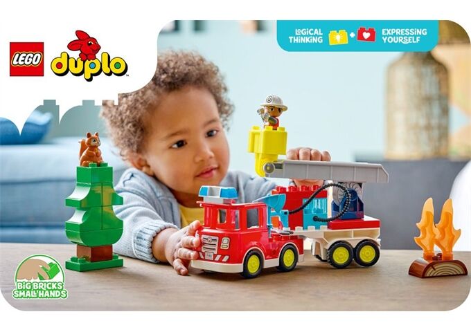 LEGO® Duplo Löschauto Mit Schlauch Und Feuerwe