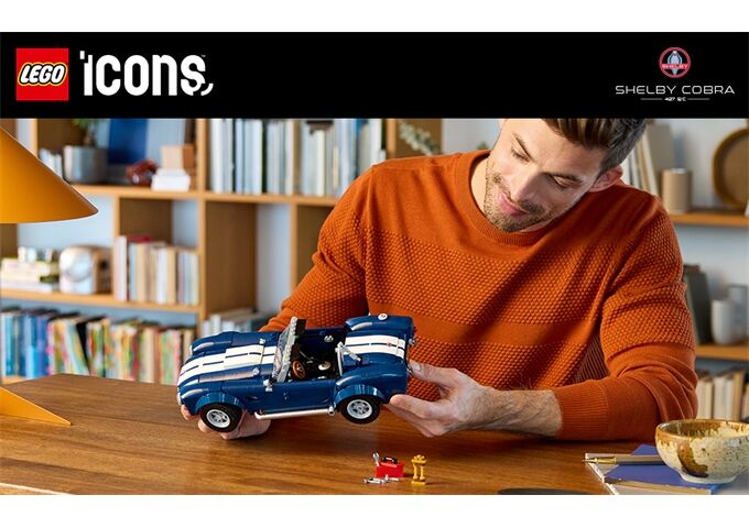 LEGO® Icons Shelby Cobra 427 S/C, Selten