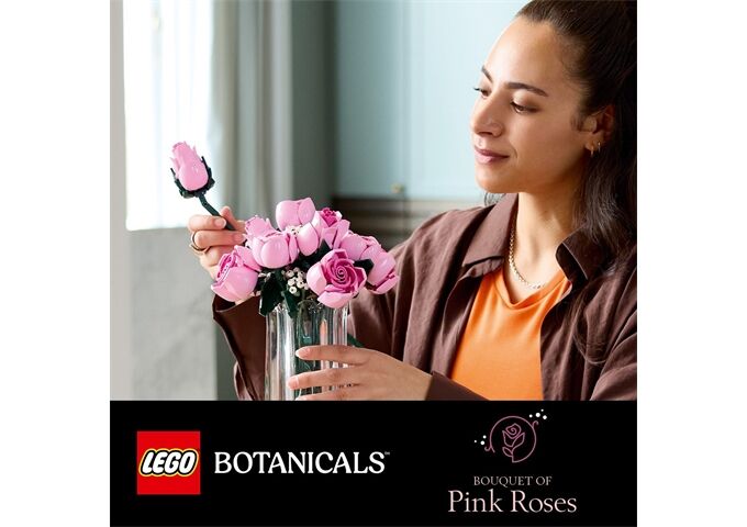 LEGO® Botanicals Rosa Rosenstrauß