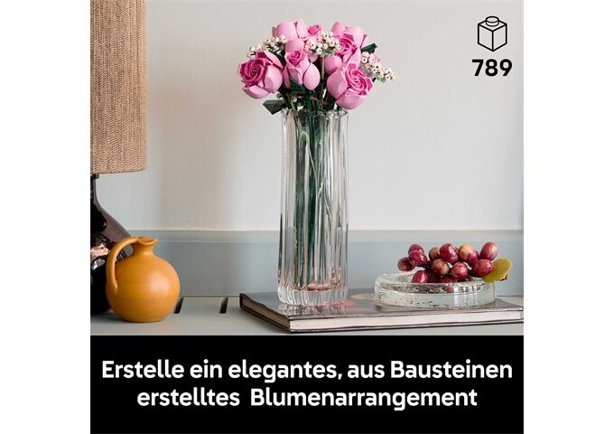 LEGO® Botanicals Rosa Rosenstrauß