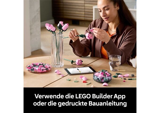 LEGO® Botanicals Rosa Rosenstrauß