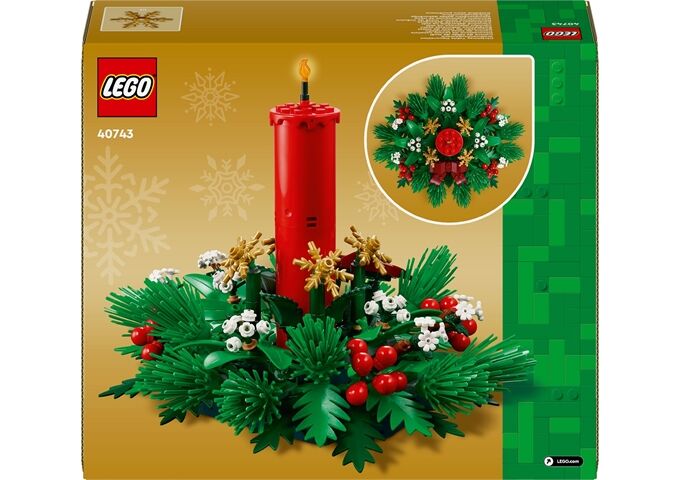 LEGO® LGO Weihnachtsgesteck