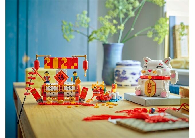 LEGO® Seasons Glückskatze