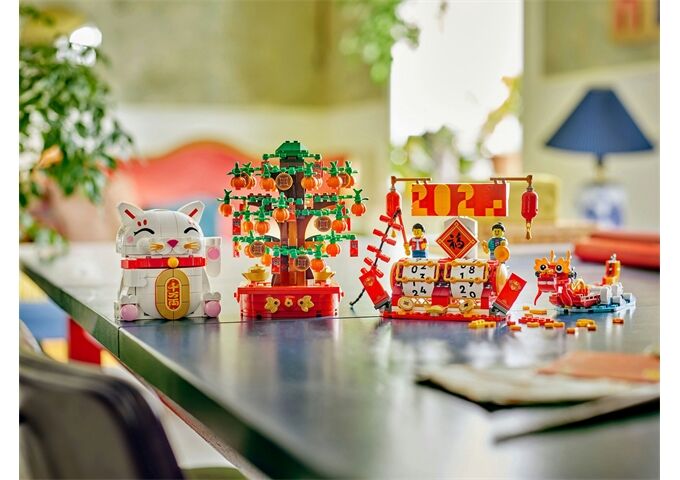 LEGO® Seasons Glückskatze