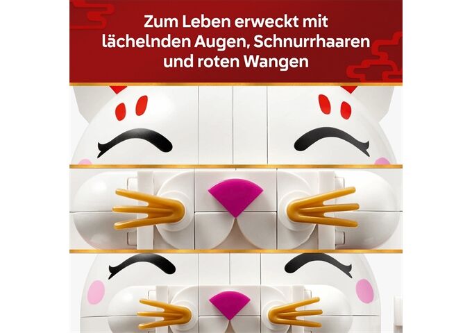 LEGO® Seasons Glückskatze