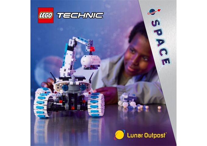 LEGO® Technic Lunar Outpost® Mondrover-Raumfah