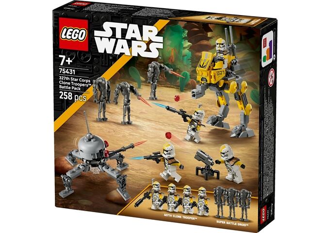 LEGO® Sw Klonsoldaten Des 327. Sternenkorps Ba