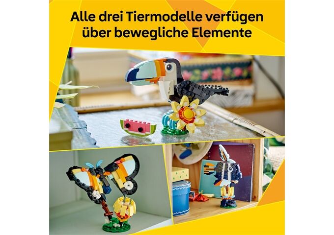 LEGO® Creator Wilde Tiere Tropischer Tukan