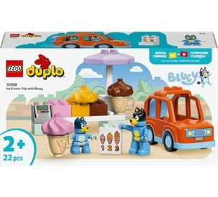 LEGO® Blu Ausflug Zur Eisdiele Mit Bluey