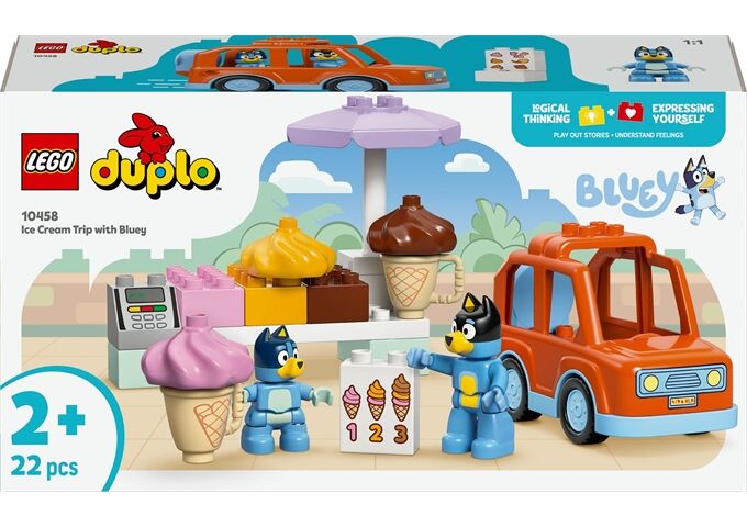 LEGO® Blu Ausflug Zur Eisdiele Mit Bluey