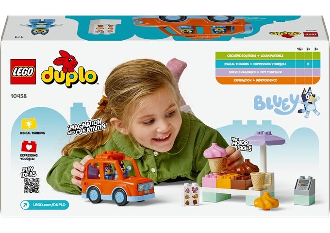 LEGO® Blu Ausflug Zur Eisdiele Mit Bluey