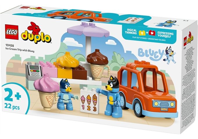 LEGO® Blu Ausflug Zur Eisdiele Mit Bluey