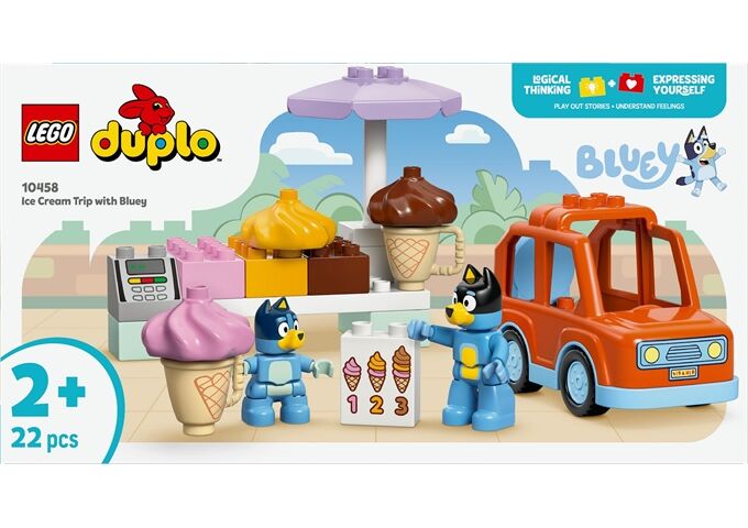 LEGO® Blu Ausflug Zur Eisdiele Mit Bluey
